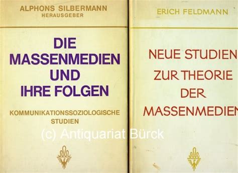 Neue studien zur theorie der massenmedien. - Religionsgeschichtliches handbuch für den raum der altchristlichen umwelt.