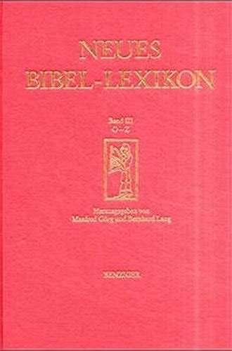 Neues bibel lexikon, 3 bde. - Manual de reconstrucción solex 32 pbic.