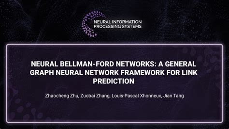 Neural Bellman-Ford Networks: A General Graph Neural Network …