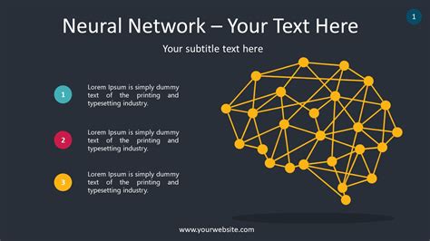 Neural Network Infographic For Powerpoint Smiletemplates Com