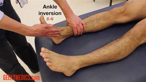 Neurologic Examination of the Foot: Ankle Reflexes