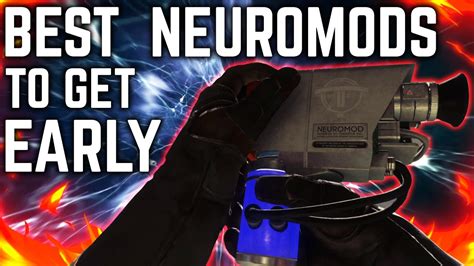 Neuromods. Fun things you can do before going to the Hardware Labs: -Find the entire arsenal, minus the Q-beam. -Find over a thousand disruptor ammo, and four weapon upgrade kits. -Get locked out of the Neuromod license. -Restore the Neuromod license. -Fight a Greater Mimic. -Fight a Technopath! - And stockpile future minions. 