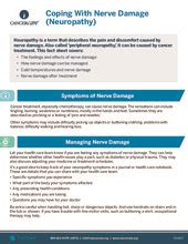 Neuropathy or Nerve Damage, Side Effect of Chemotherapy