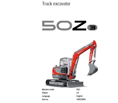 Neuson 50z 3 track excavator service repair manual download. - 2010 duramax diesel supplement owners manual.