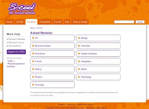 Neutralisation S-cool, the revision website