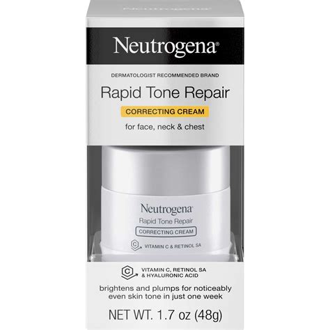 Neutrogena Rapid Tone Repair Correcting Cream, 1.7 Oz and …