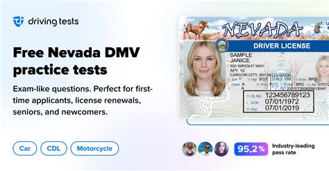 Nevada Driver’s Practice Tests + 360 Driving Test Questions To Help