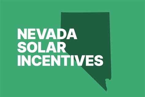 Nevada Solar Incentives, Tax Credits & Rebates 2024 EnergySage