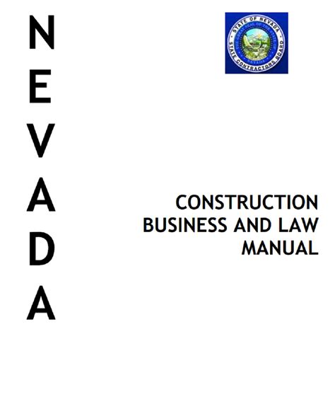 Nevada construction business and law manual. - Ich ging meinen weg. frauen erzählen ihr leben..