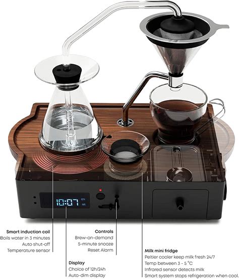 New! $445 Joy Resolve Barisieur Pour Over Drip Design Alarm …