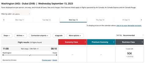 New: Book Emirates Flights with Air Canada Aeroplan …