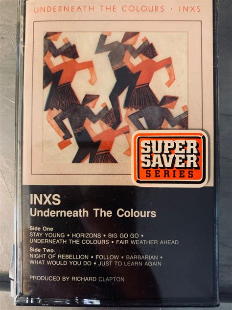 New *Sealed* INXS Cassette Tape Underneath The Colours eBay