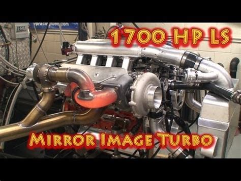 New 1700 HP 427 CI(7L) LS Chevy. Mirror Image Turbos.Nelson