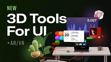 New 3D UI Design Tools + Figma AR/VR! Design Essentials YouTube