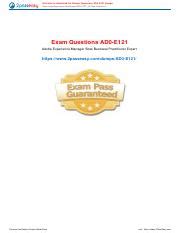 New AD0-E121 Exam Discount