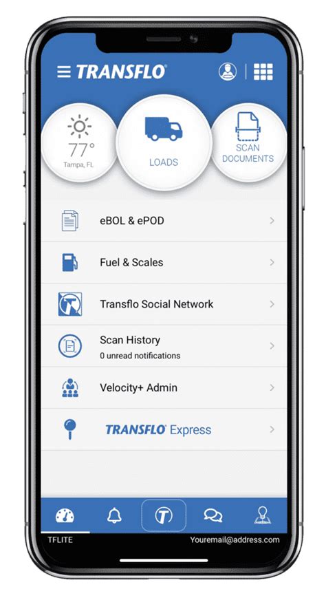 New Admin Features Transflo Fleet Solutions from load to last mile