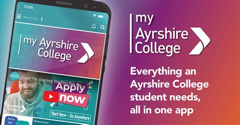 New Ayrshire College app launched with students on board