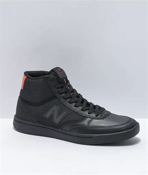 New Balance Numeric 440 Tom Knox Shoes - Black / Red