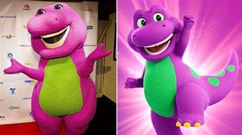 New Barney leaves fans bemused by reimagined image - BBC News