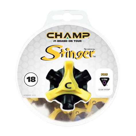 New Box of (18) Champ Scorpion Stinger Golf Shoe Soft …