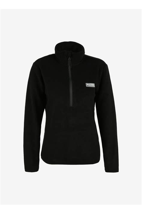 New Brand Discovery Expedition Siyah Kadın Fermuarlı Düz. 