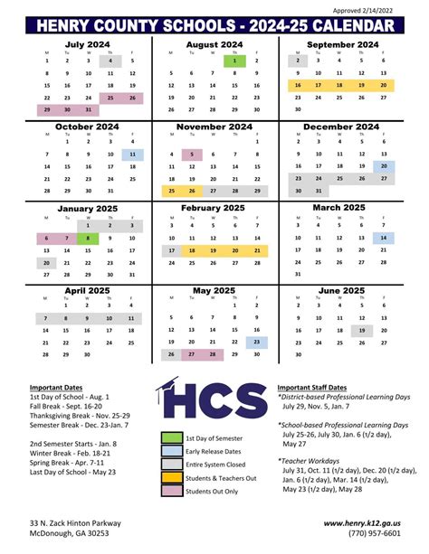 New Britain Schools Calendar