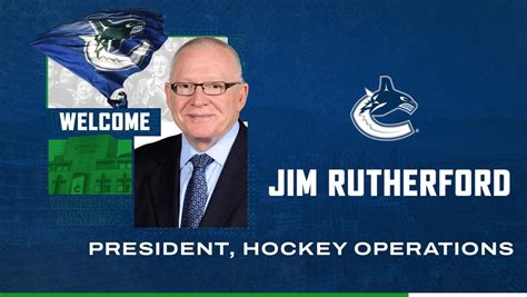 New Canucks president Jim Rutherford has list of 40 GM …