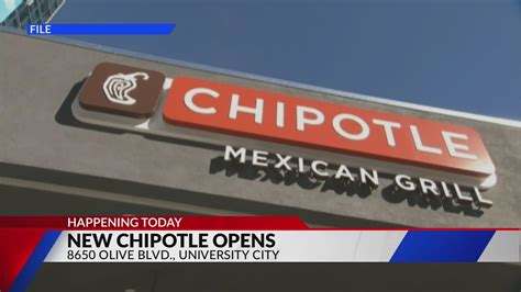New Chipotle opening today in University City