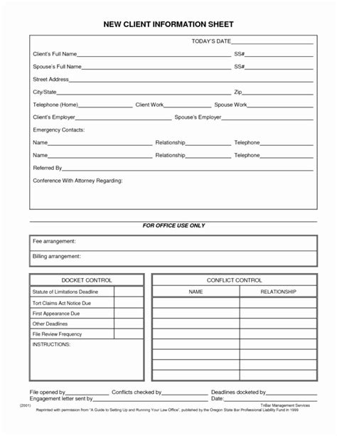 New Customer Form Template Excel PDF Template
