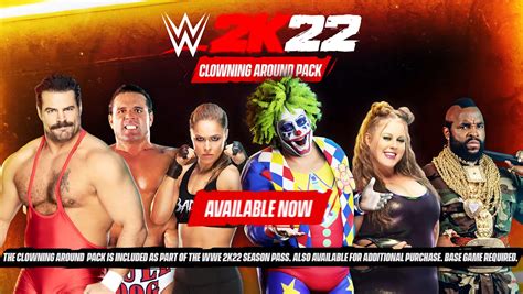 New DLC Most Wanted Pack Now Available for WWE 2K22