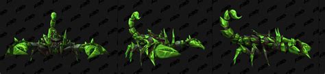 New Datamined Trading Post Mount - Felcrystal Scorpion