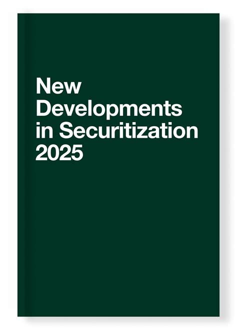 New Developments in Securitization 2012