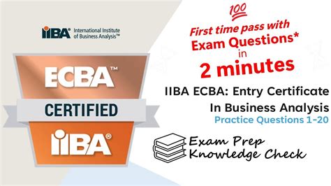 New ECBA Exam Question