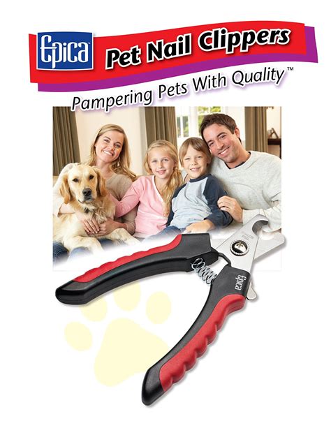 New EPICA Best Professional PET NAIL CLIPPER Rubber