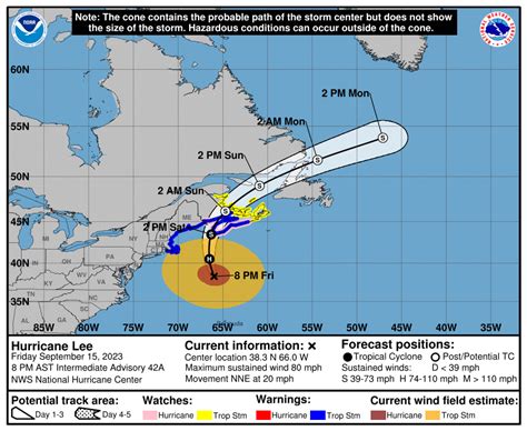 New England, Canada prep for Hurricane Lee’s arrival