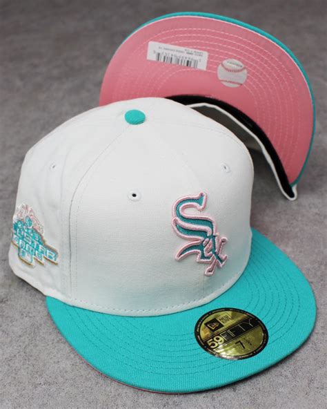 New Era 59Fifty Chicago White Sox All Star Patch Pink UV