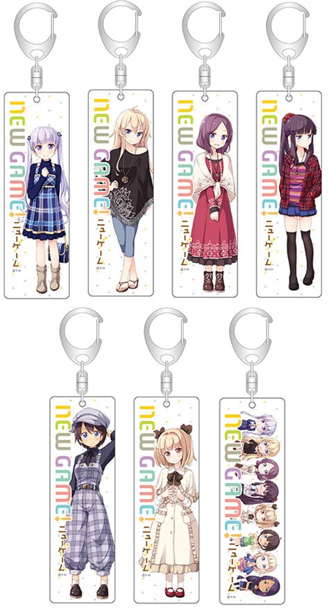 New Game スティックアクリルキーホルダー 株式会社アクアマリン