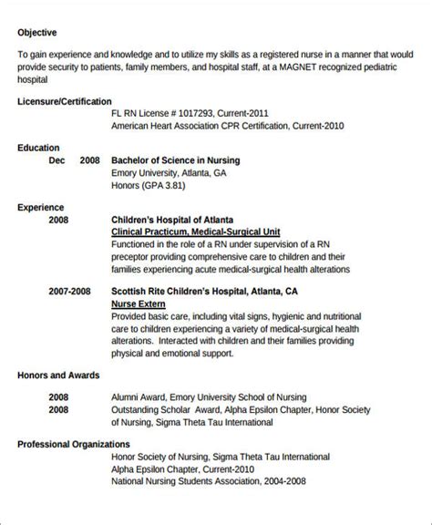 New Graduate Nurse Resume Examples Basic Resume Examples
