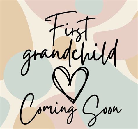 New Grandchild - Etsy