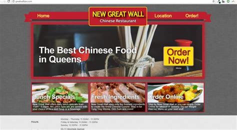 New Great Wall Chinese Restaurant - DineRank.com