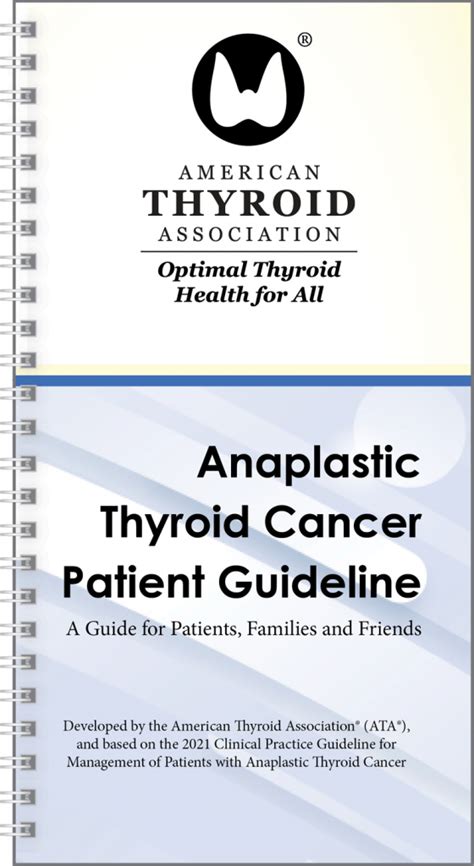 New Guidelines for Anaplastic Thyroid Cancer