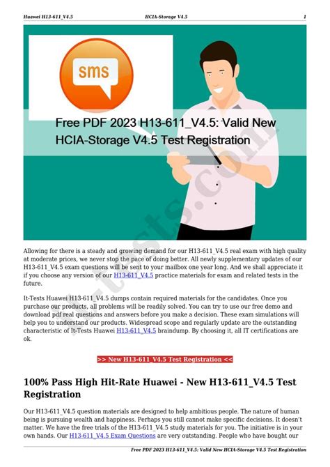 New H13-611_V4.5 Test Vce Free