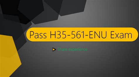 New H35-561-ENU Test Topics