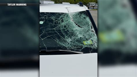 New Hampshire driver nearly maimed by debris while driving on I-93