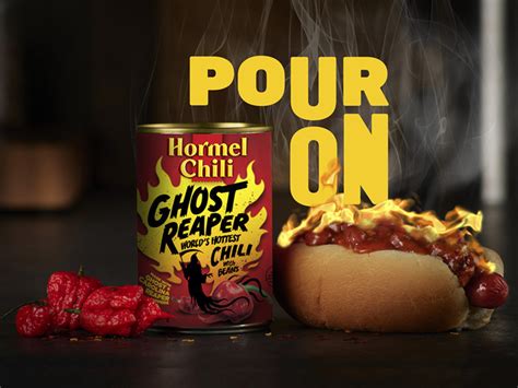 New Hormel canned chili is made with world