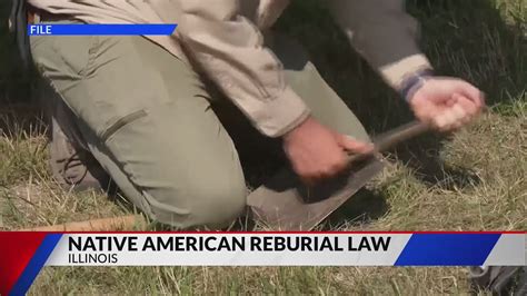 New Illinois Native American reburial law