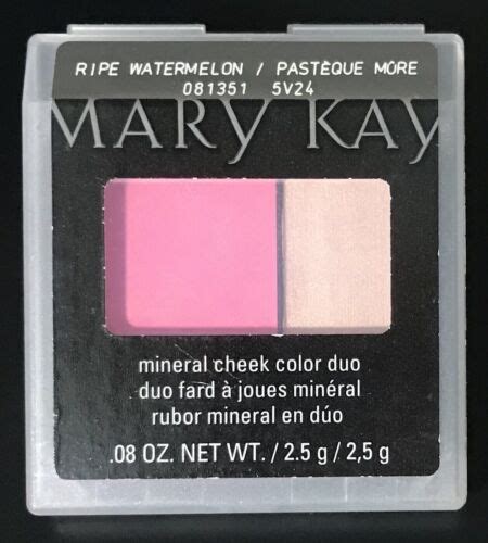 New In Package Mary Kay Mineral Cheek Color Duo Blush Ripe