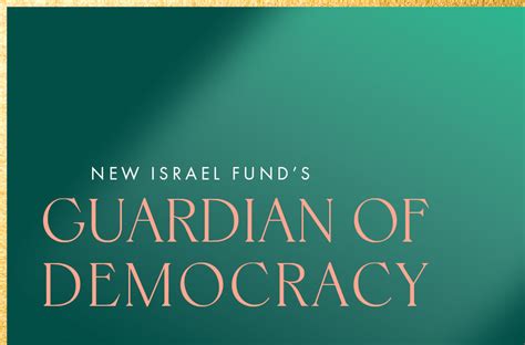 New Israel Fund (NIF).