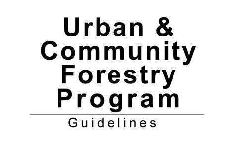 New Jersey Forest Service Urban & Community Forestry Program …