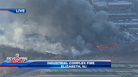New Jersey firefighters battle 4-alarm blaze at former home to Singer’s 1st sewing machine factory